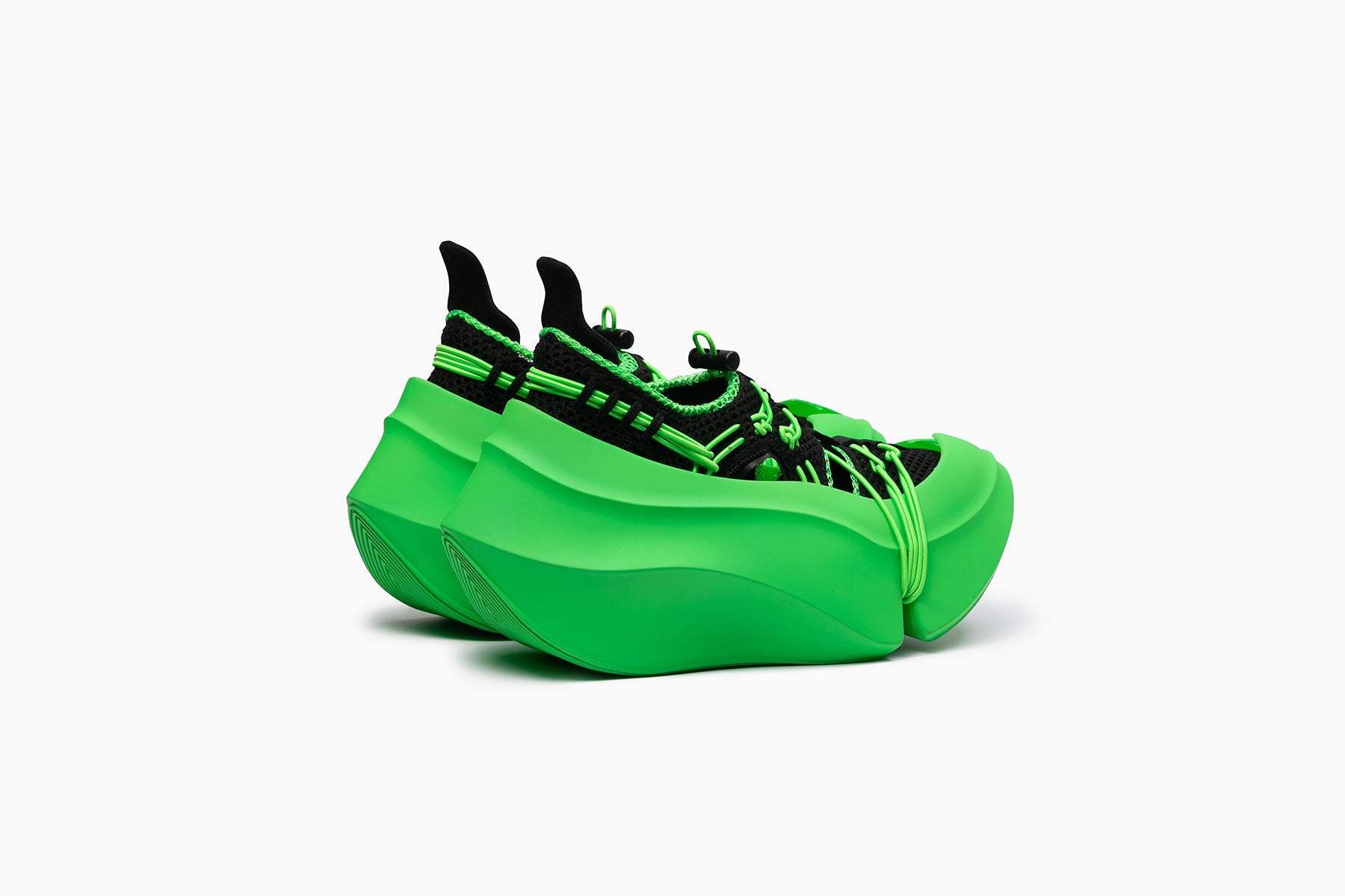 grounds ORCA IBM BLACK NEON GREEN / NEON GREEN PAINT