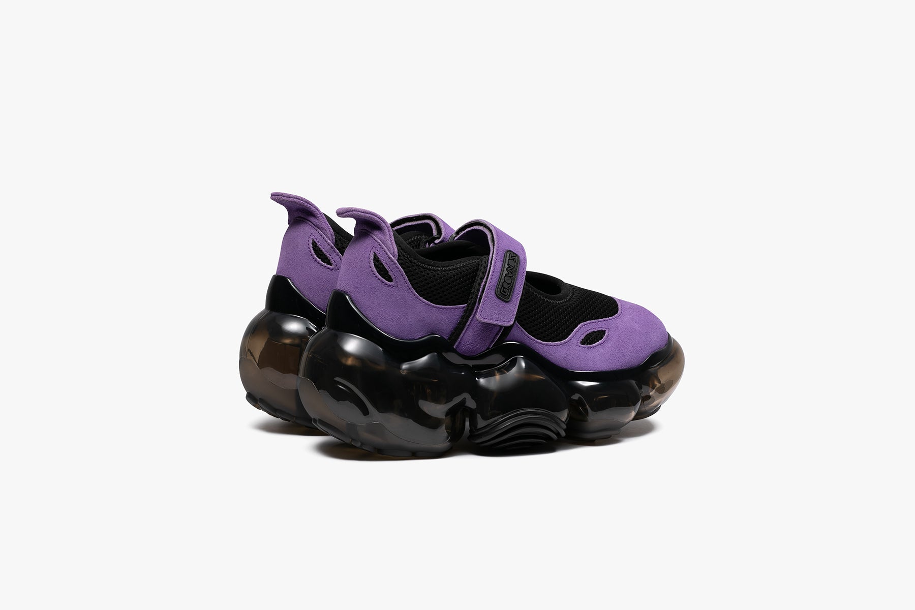 grounds MOOPIE MARY JANE BLACK PURPLE / BLACK