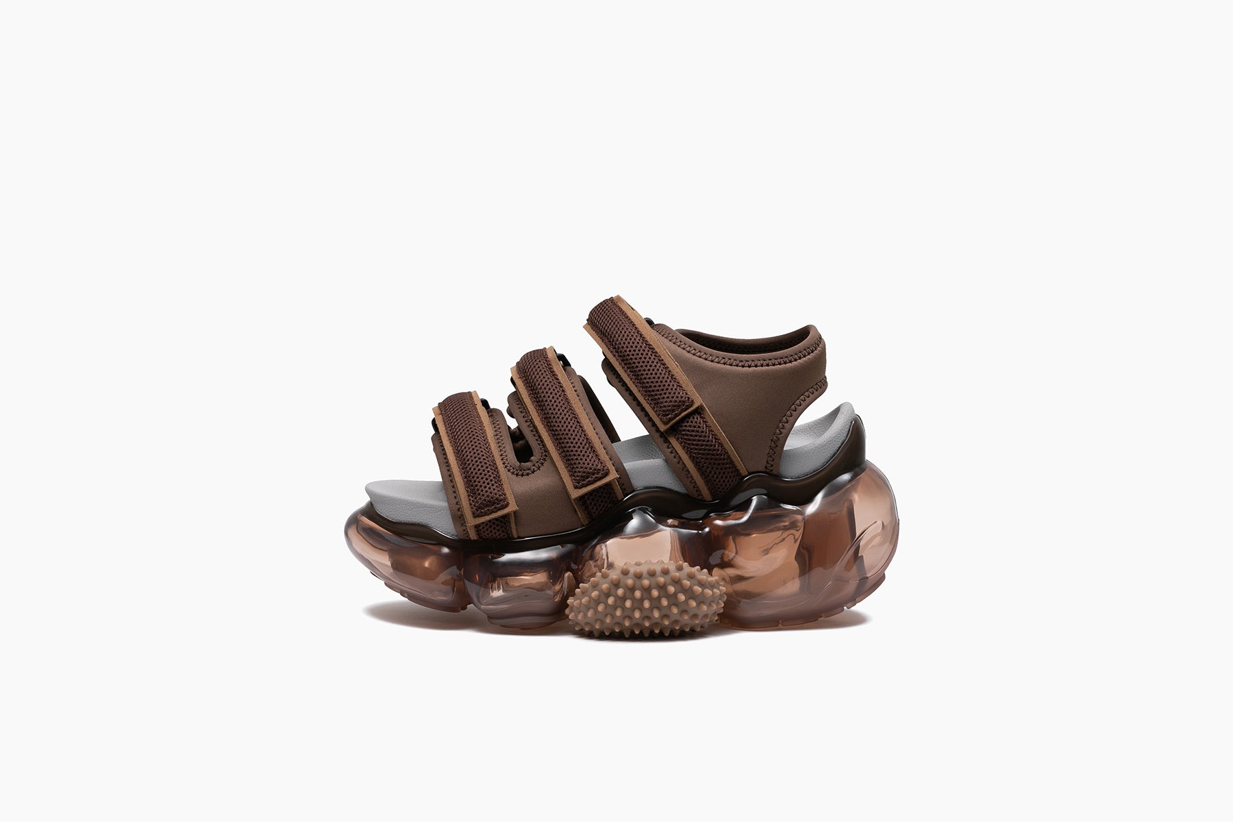 MOOPIE CATERPILLAR SANDAL BROWN / BROWN