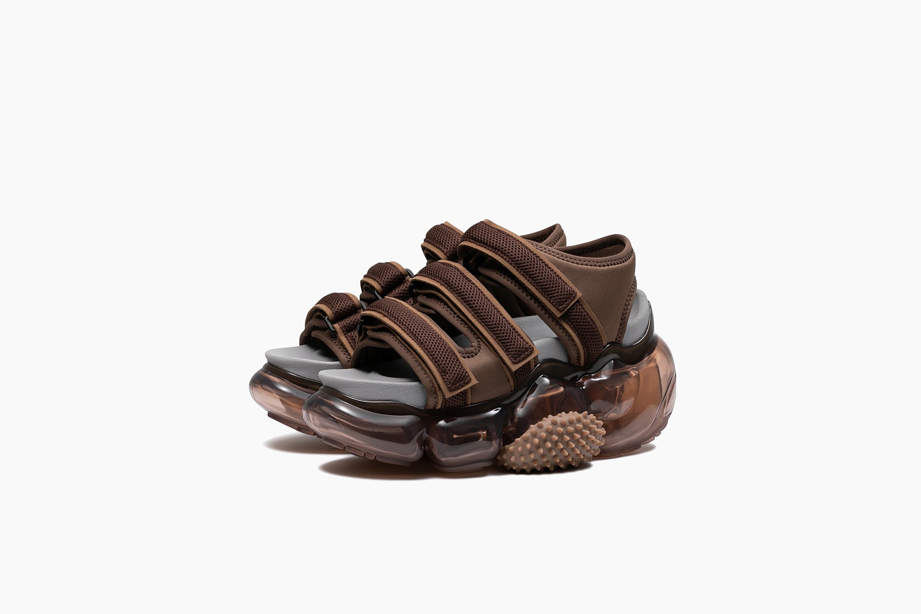 MOOPIE CATERPILLAR SANDAL BROWN / BROWN