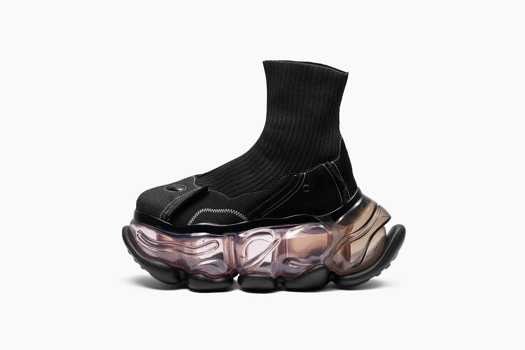 grounds SKYSCRAPER SLED　BLACK / DIRTY PINK BLACK