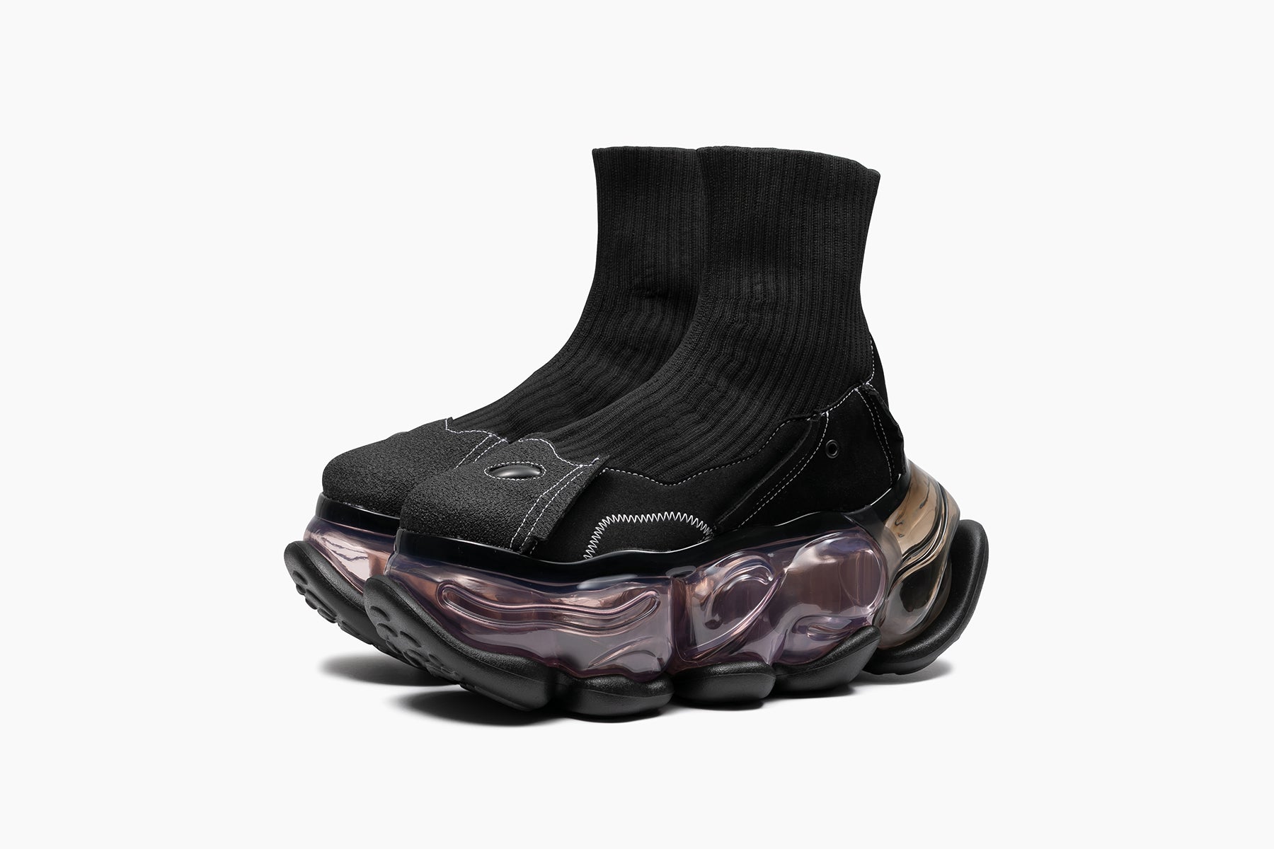 grounds SKYSCRAPER SLED　BLACK / DIRTY PINK BLACK