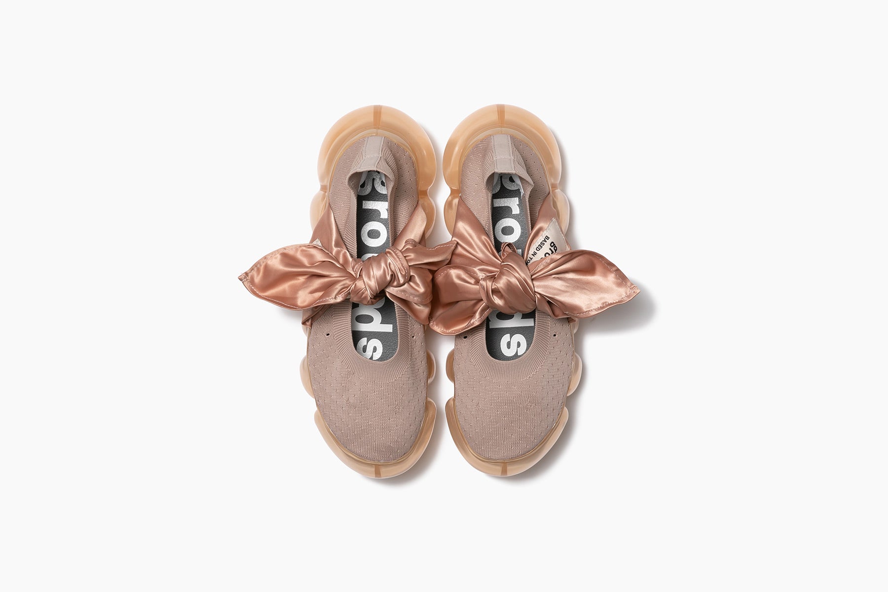 grounds JEWELRY HANKIE PUMPS　DUSTY PINK / NUDE