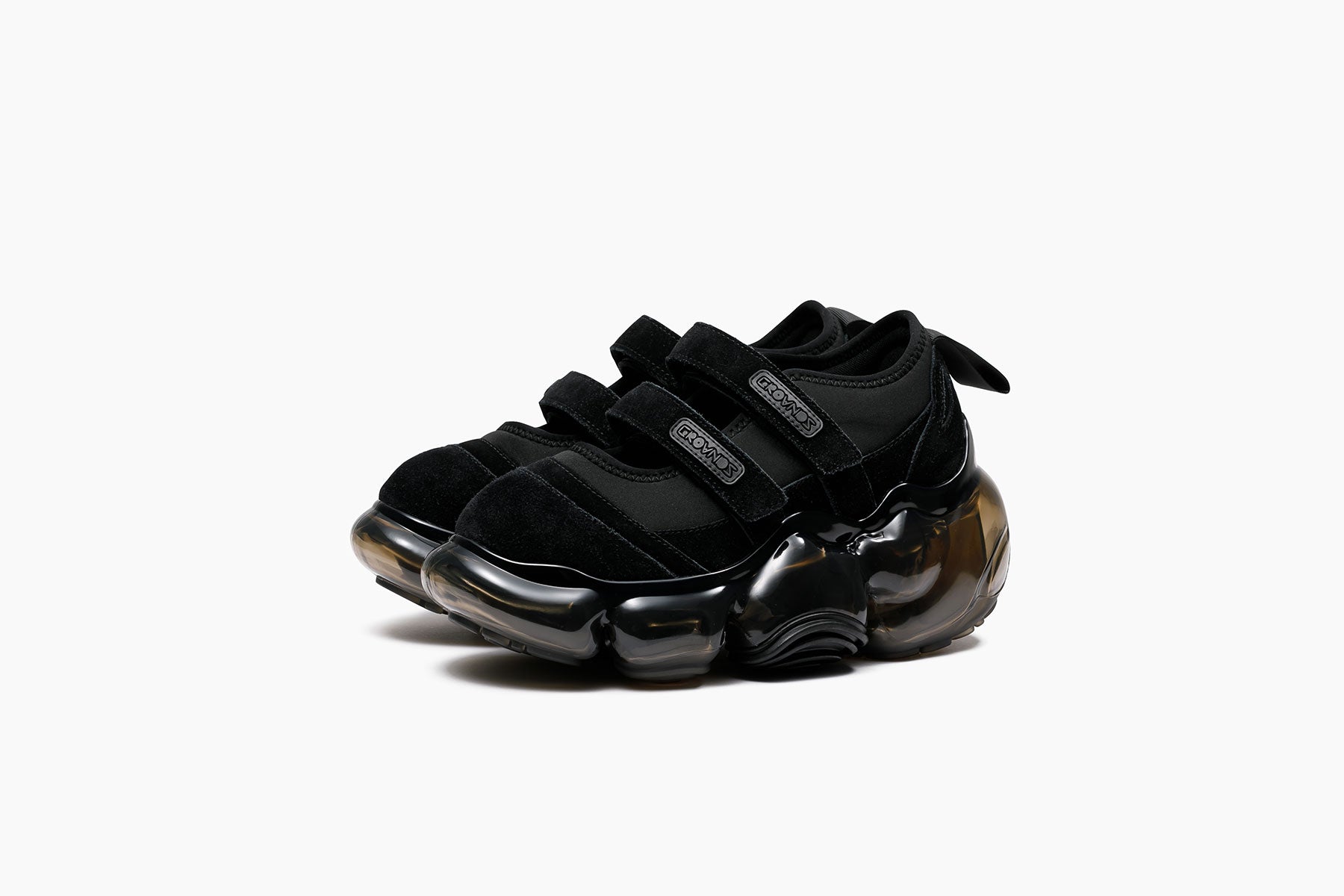 grounds MOOPIE MARY JANE DOUBLE BLACK / BLACK