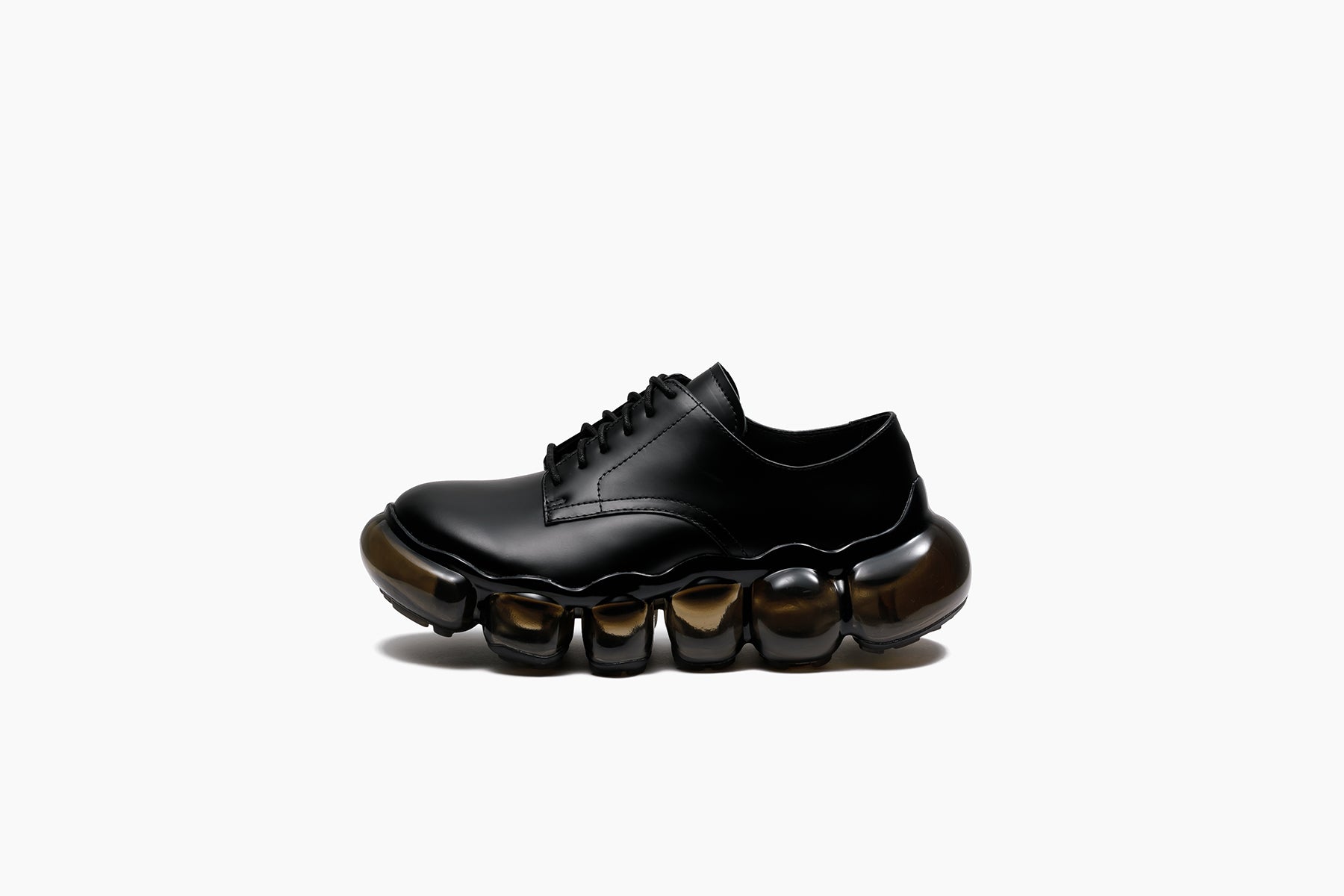 grounds JEWELRY PLAIN TOE　BLACK / BLACK