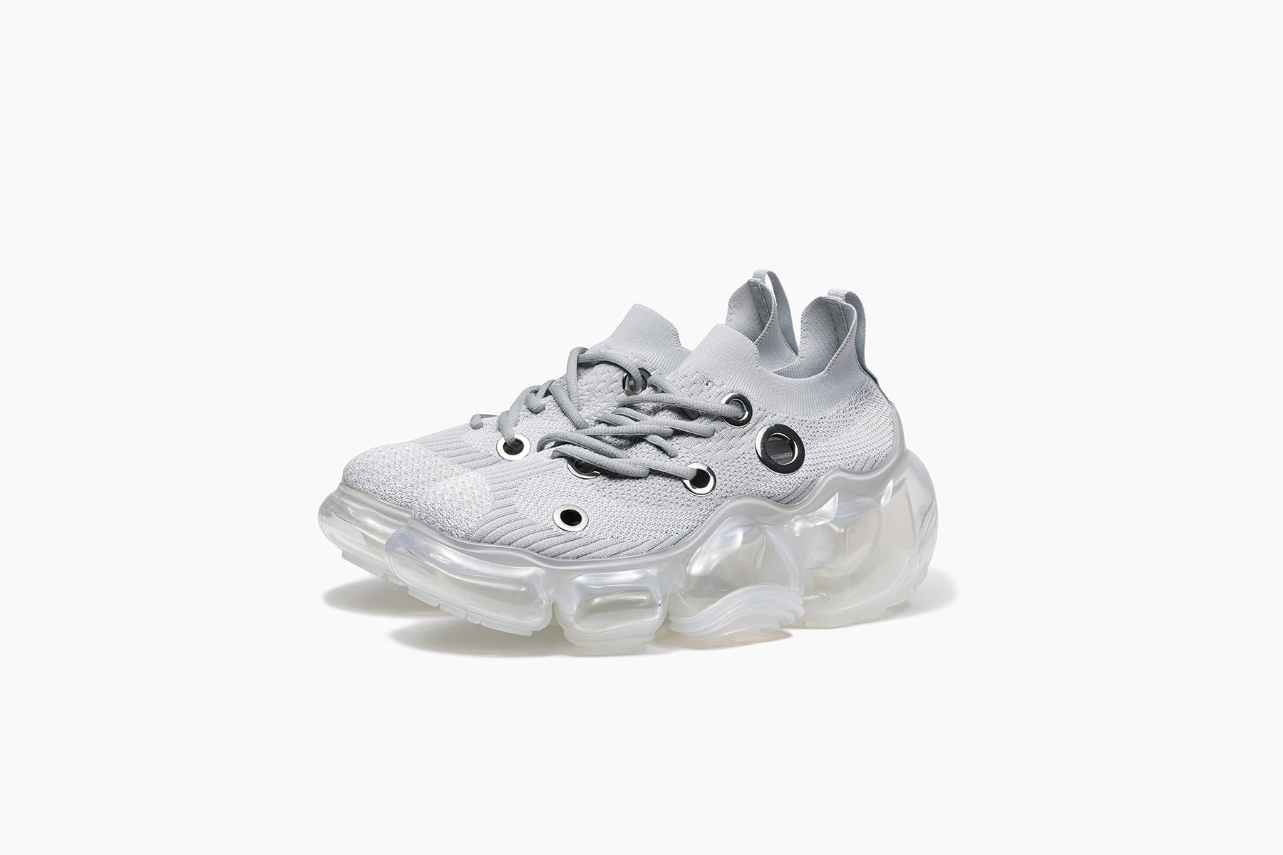 grounds MOOPIE MEL　LIGHT GRAY / CLEAR