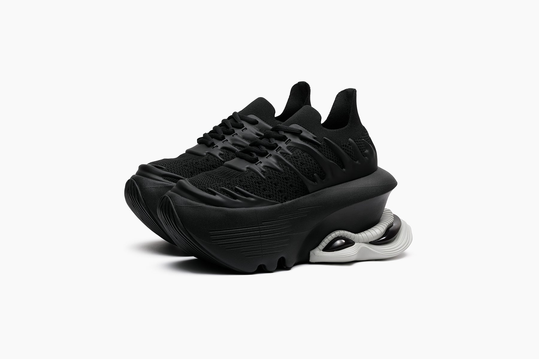 grounds JOG VISION FLUX BLAST　BLACK / BLACK