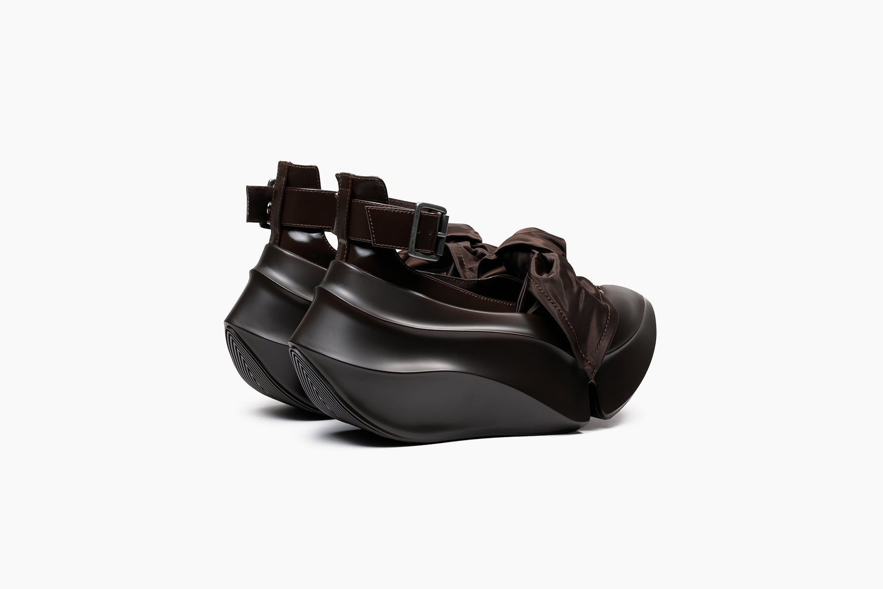 grounds ORCA HANKIE SANDAL DARK BROWN / DARK BROWN PAINT