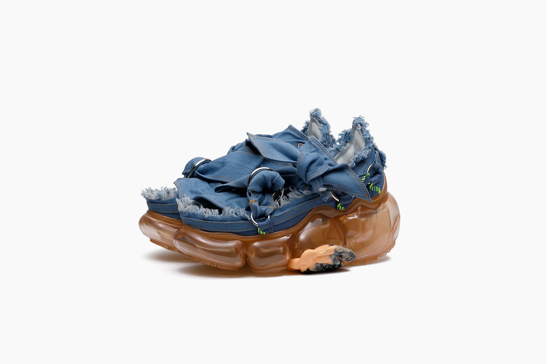 grounds MOOPIE PULL BLUE DENIM / TAN