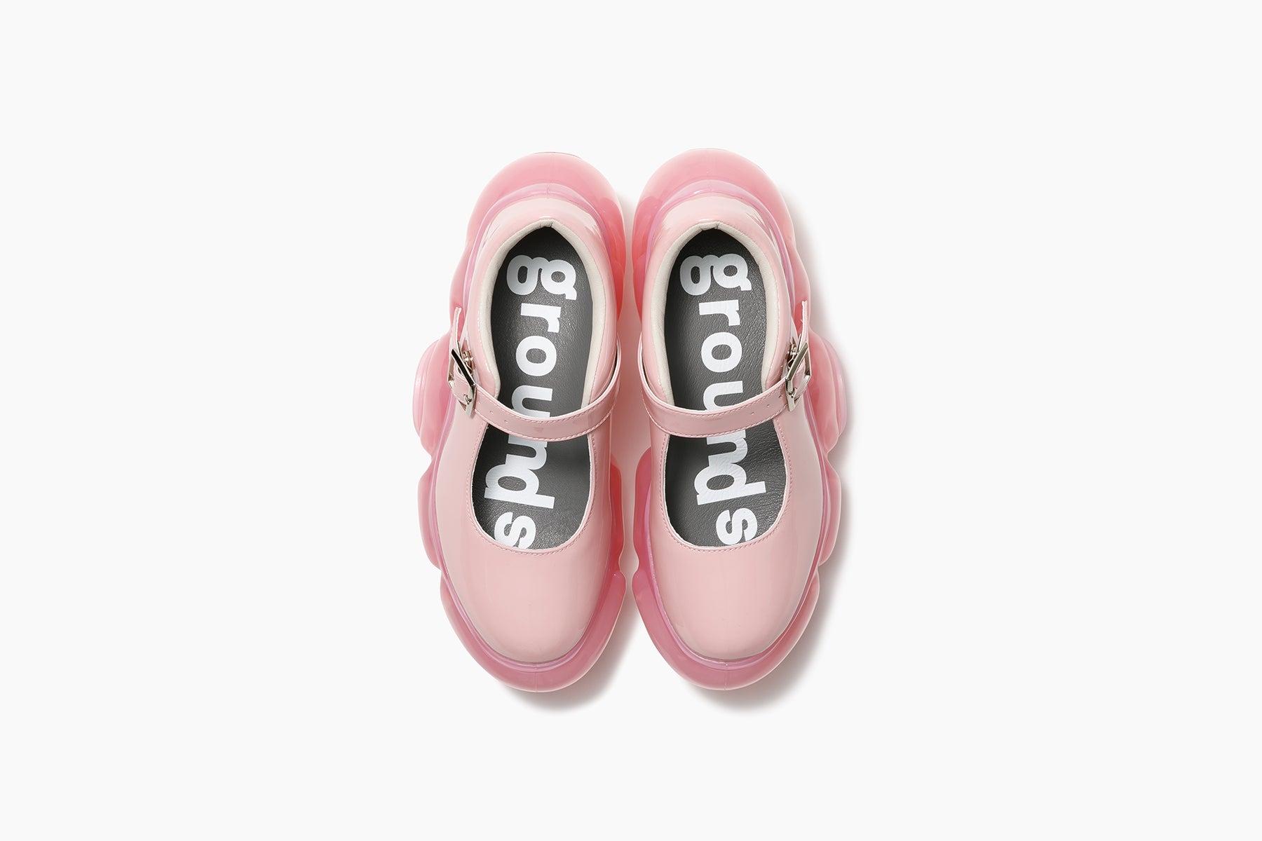 grounds MOOPIE PEBBLE　STRAWBERRY ENAMEL / STRAWBERRY