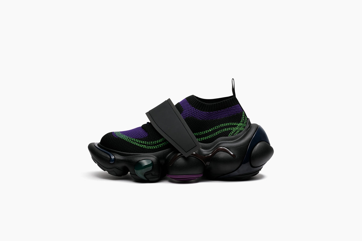 grounds GRAFFITI NOA BLACK PURPLE NEON / BLACK MIX