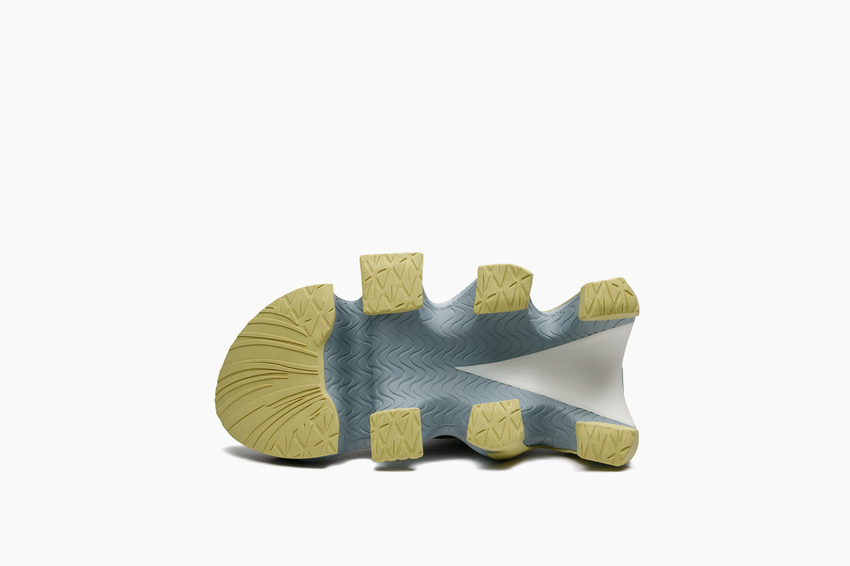 grounds BAT RIB SOCK LIGHT GRAY / GRAY YELLOW