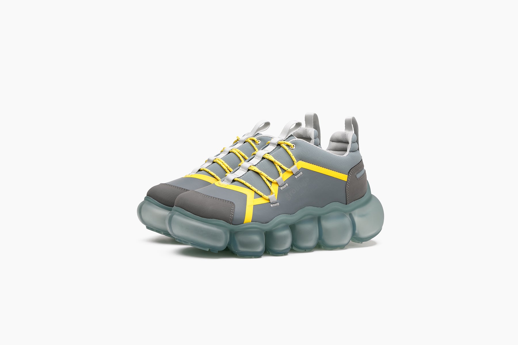 grounds JEWELRY WEATHER GRAY YELLOW / ICE GRAY MATTE